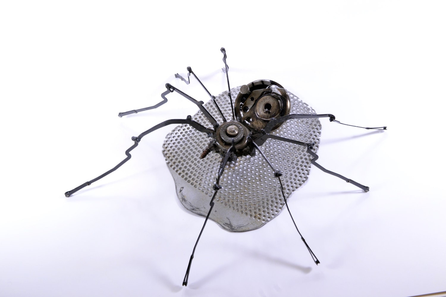 Robot spider geschweiÃte metall spinne von williamwrockwell