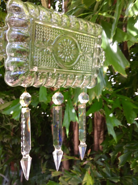 Sun Catcher Garden Art Crystal Wind Chimes Spinning Sun Catcher Garden Art Crystal Wind Chimes Spinning Reflective Mobile