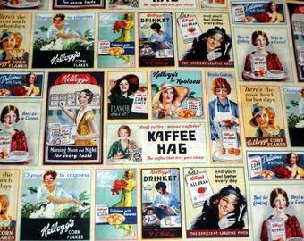 Retro Ladies Fabric Ladies Patch Spring Fabric