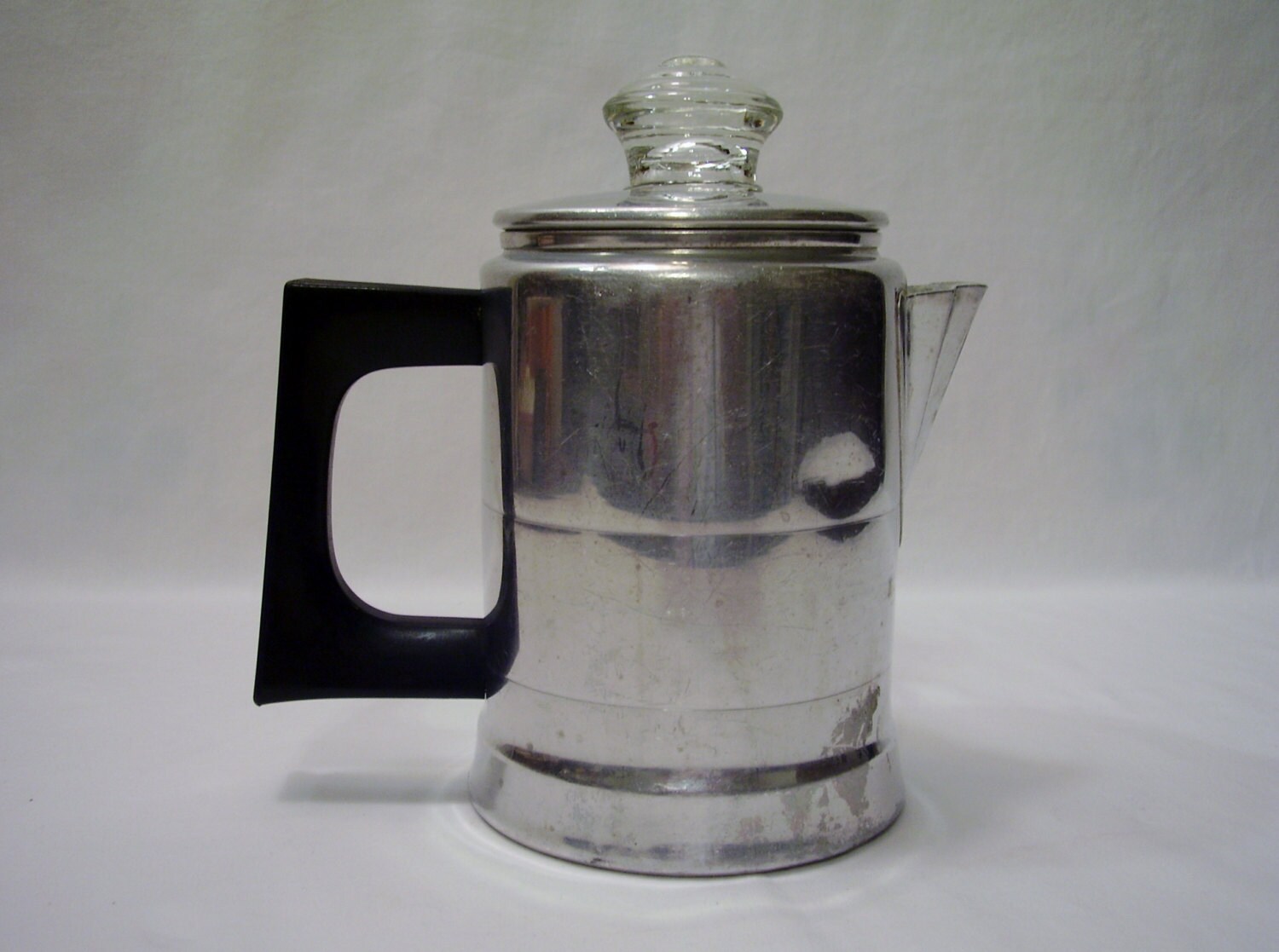 Aluminum 2 cup coffee pot USA great for cookout or camping