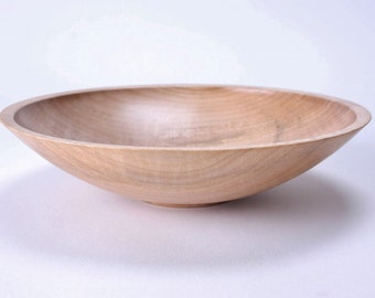Spalted Fiddleback Soft Maple Wooden Bowl #706 7 1/2" X 1 3/4"