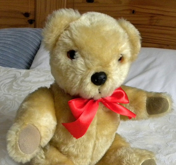 Real Soft Toys Genesis Bear Watford England Vintage