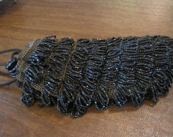 Vintage Flapper Beaded Handbag