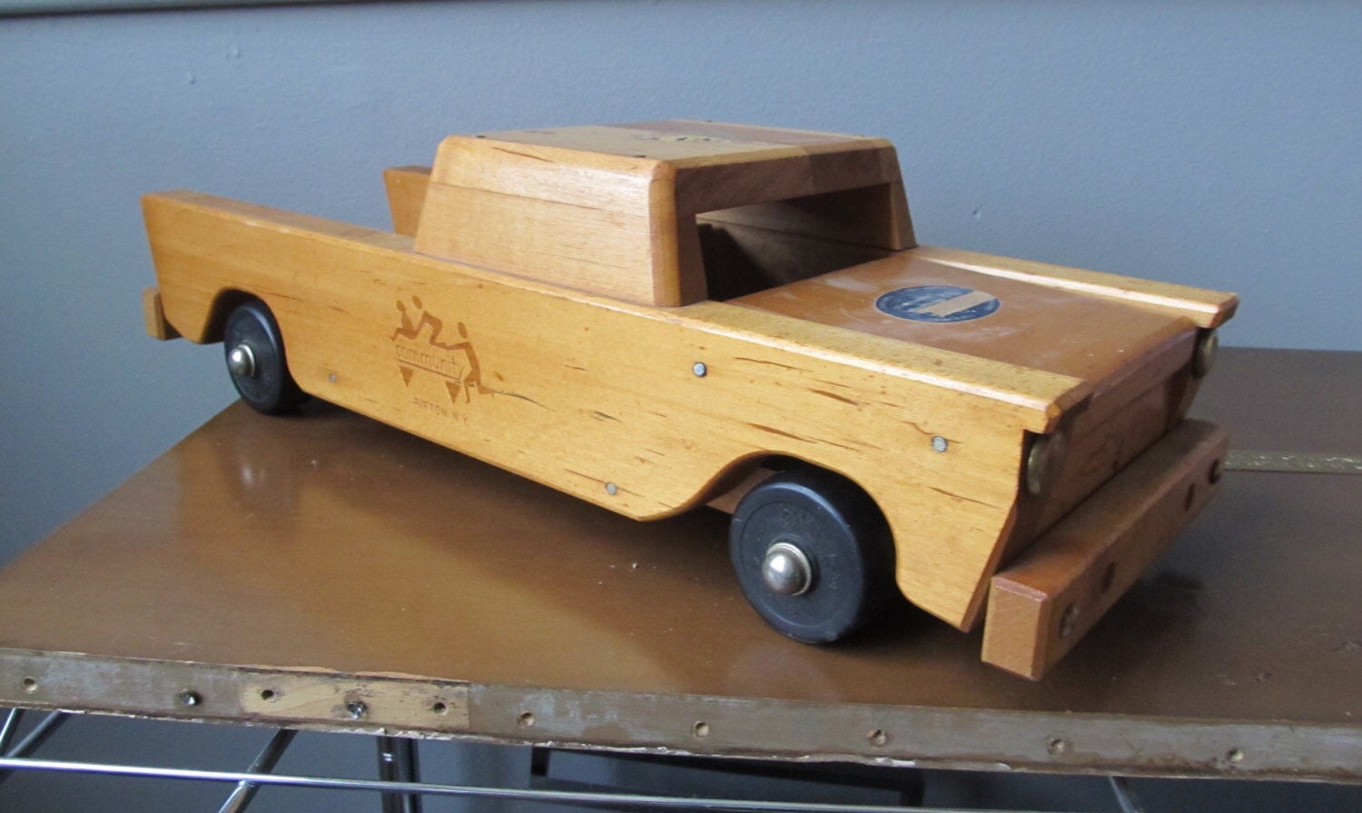 Vintage Mid Century Community Playthings Rifton NY Solid