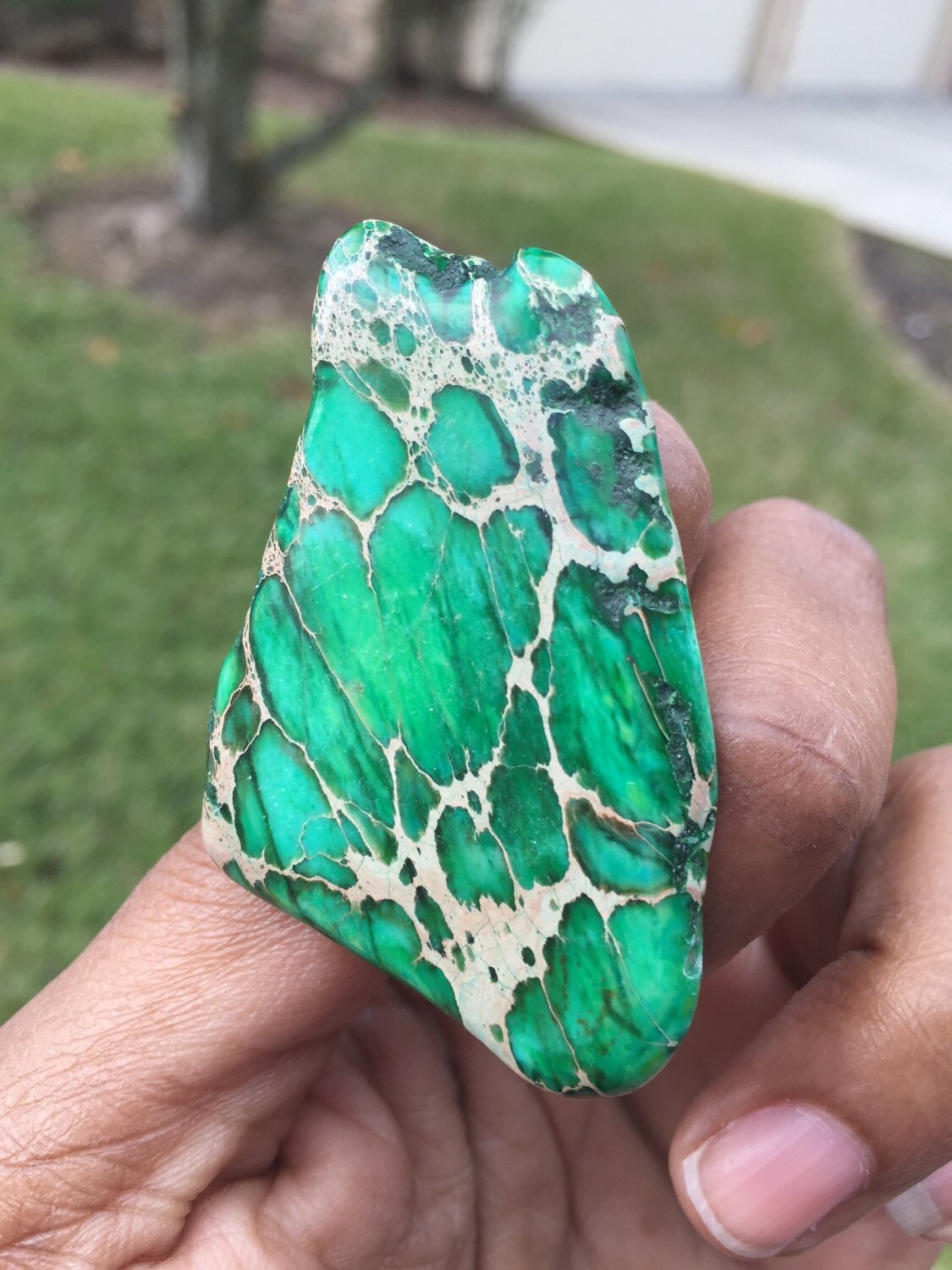 Green Lapel Pin/Brooch by ChoklatTea