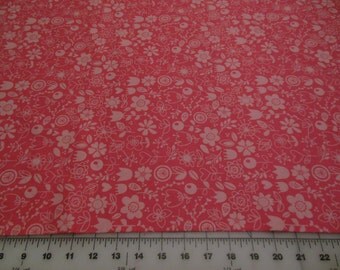 Riley Blake Sunny Happy Skies Pink Cotton