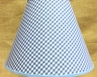 Gingham You Chose Blue Green Pink Purple Red Lamp Shade