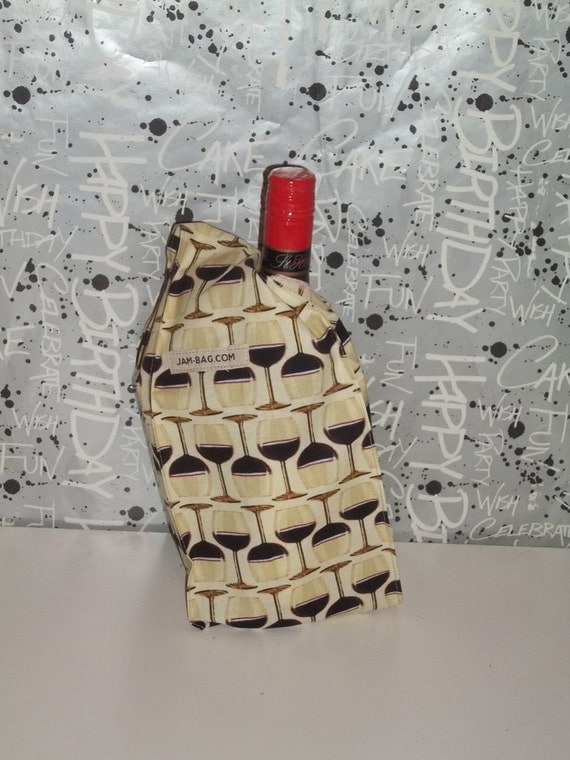 wine glass bag