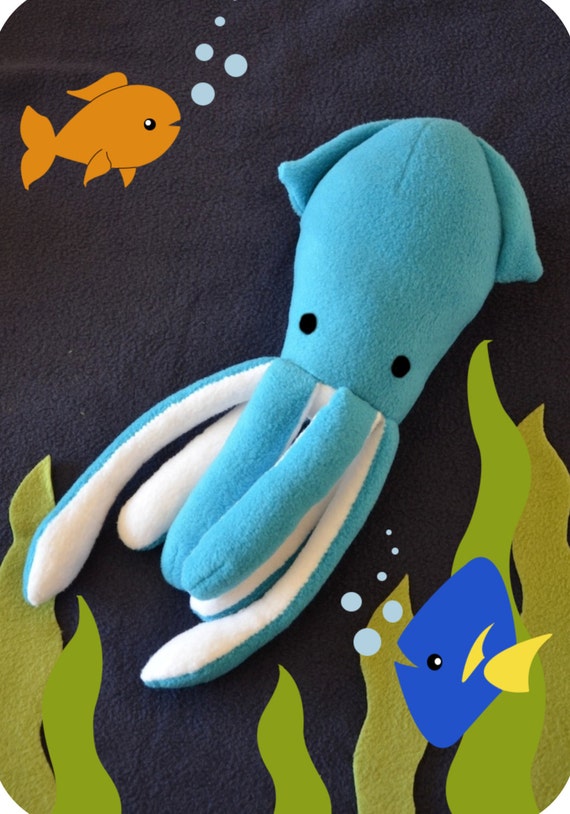 kraken soft toy