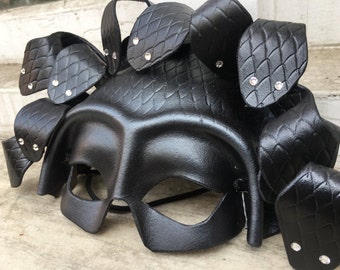 Medusa: Handmade Leather Mask