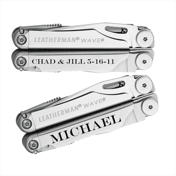 Engraved Leatherman Wave Multi Tool Groomsmen Gift Engraved