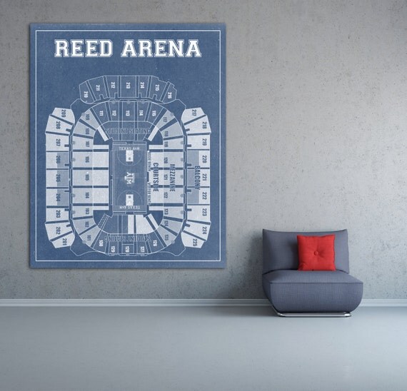 vintage-print-of-reed-arena-seating-chart-diagram-blueprint-university-texas-a-m-aggies