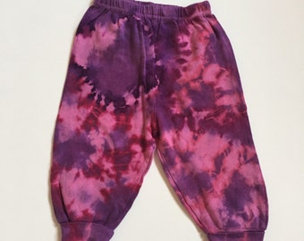 Items similar to Tie Dye Infant Pants 6-12 months on Etsy