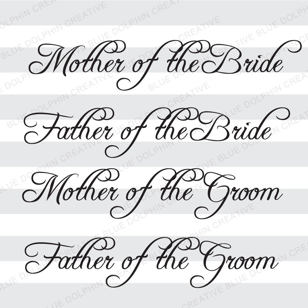 Download Parents of the Bride and Groom SVG pdf png digital cutting