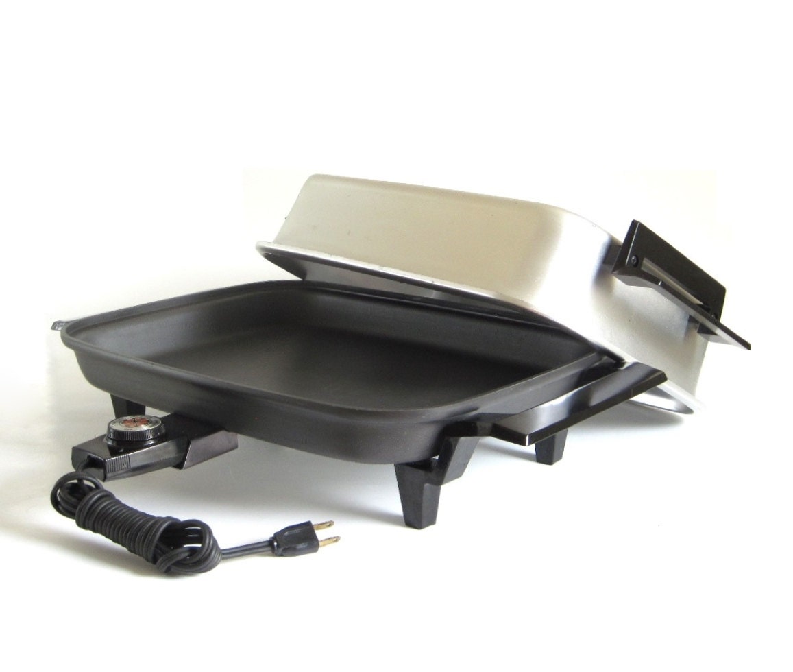 Lektro Maid Skillet Electric Frying Pan Miracle by LaurasLastDitch