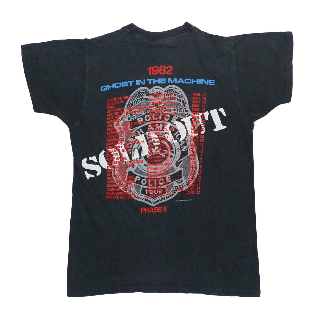 the police ghost in the machine shirt