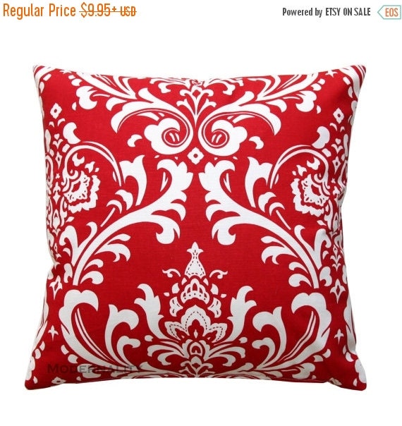SALE Throw Pillows Premier Prints Lipstick Red Ozborne Pillow Cover