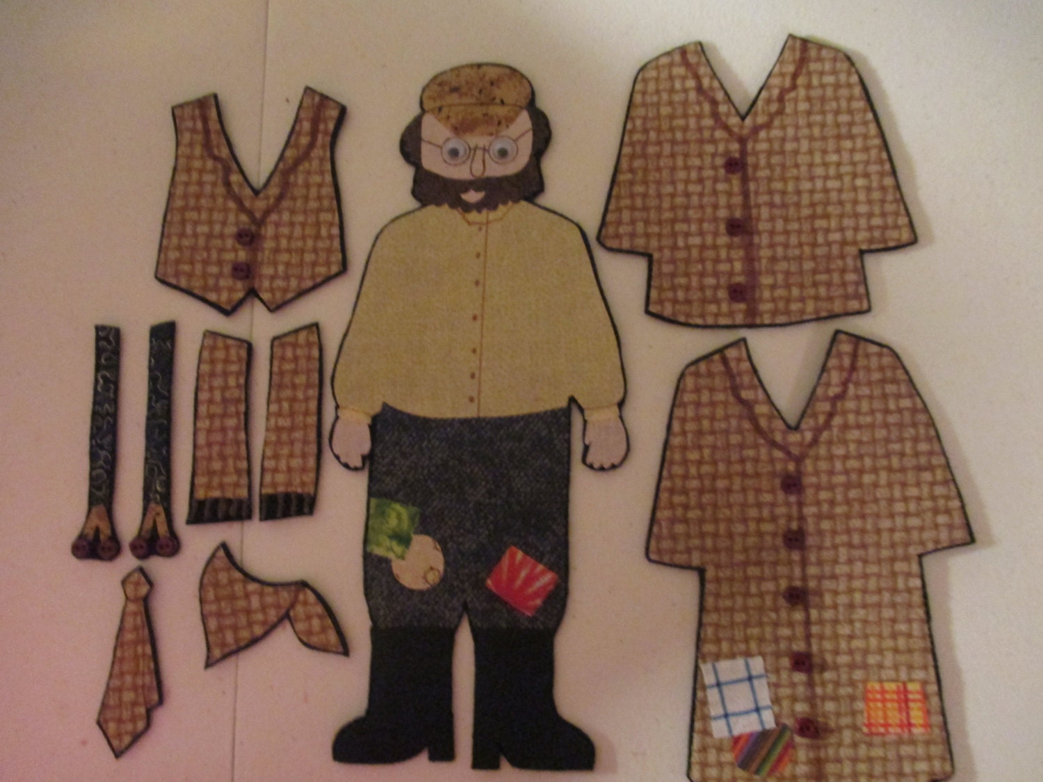 Joseph Had a Little Overcoat Flannel Felt Board Story