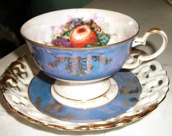 Vintage Tea Cup And Saucer Set