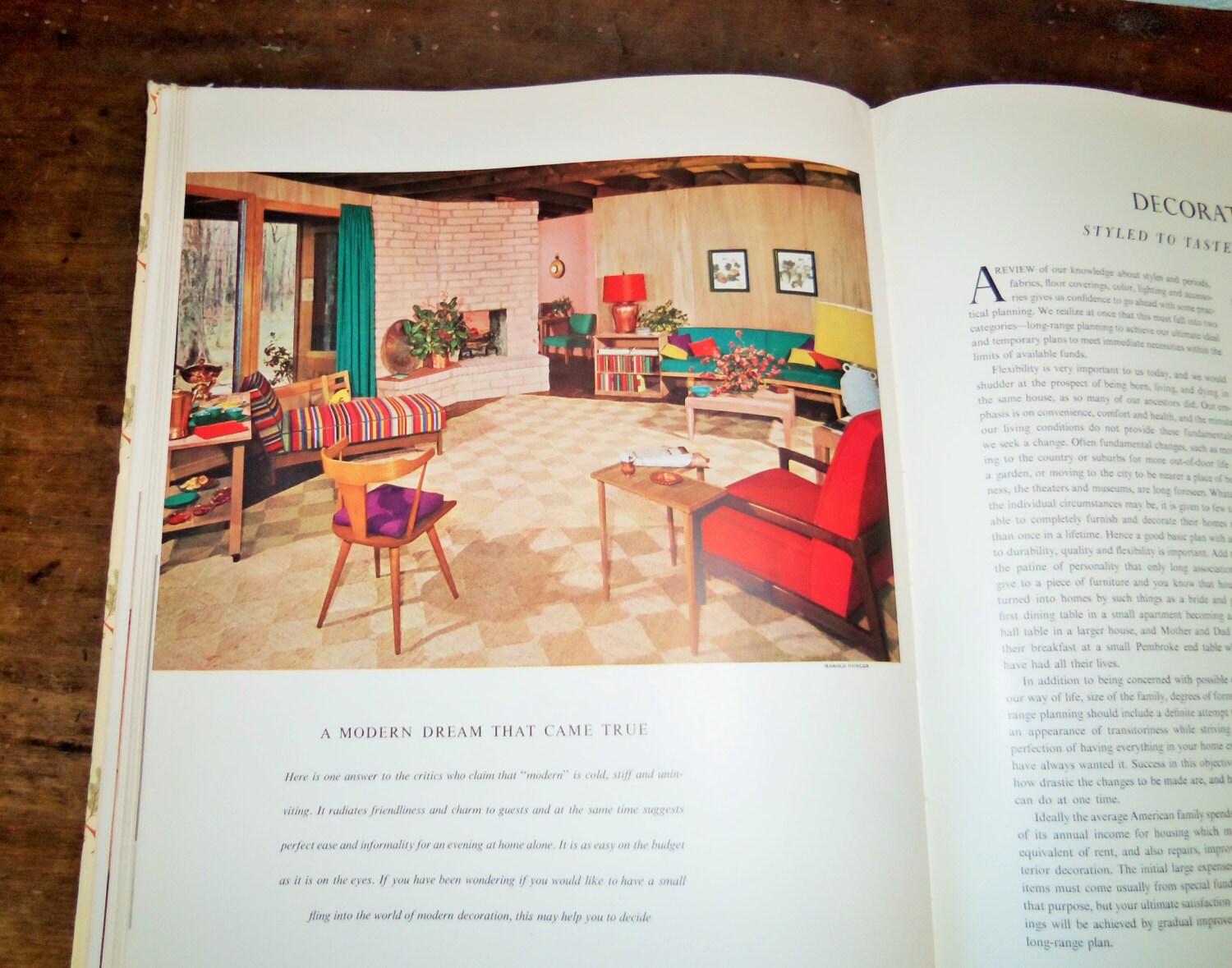 Mid Century Ladies Home Journal Book of Interior Decoration – Haute Juice