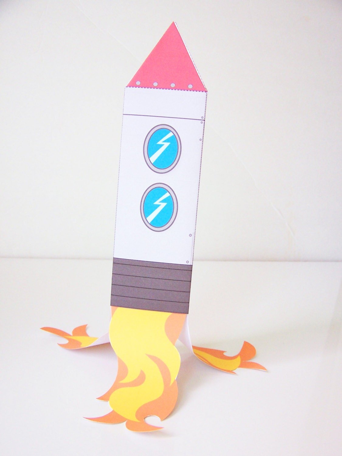 Printable Rocket Papercraft