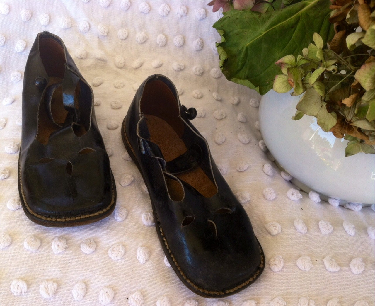 vintage black mary jane shoes