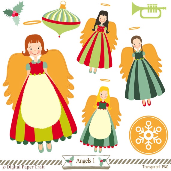 christmas clipart angels - photo #44