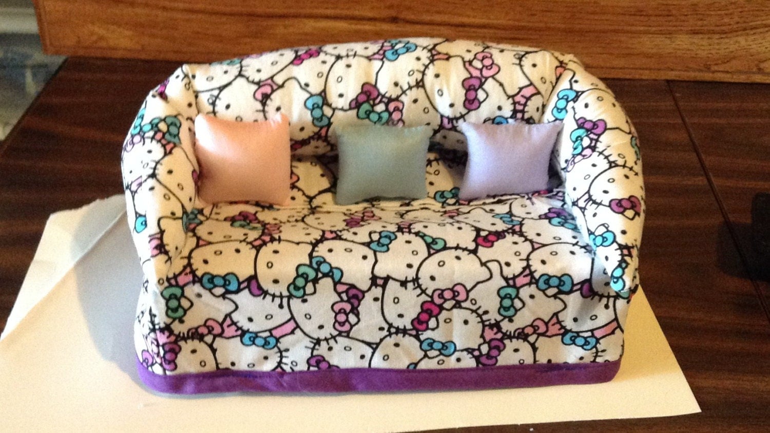  Hello  Kitty  Kleenex Box Couch  Cover by wasp42608 on Etsy