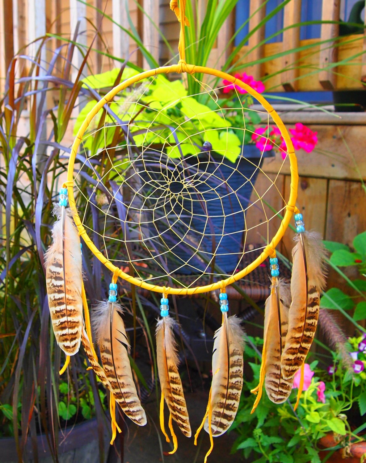 Extra Large Handmade Apache Dream Catcher dreamcatcher