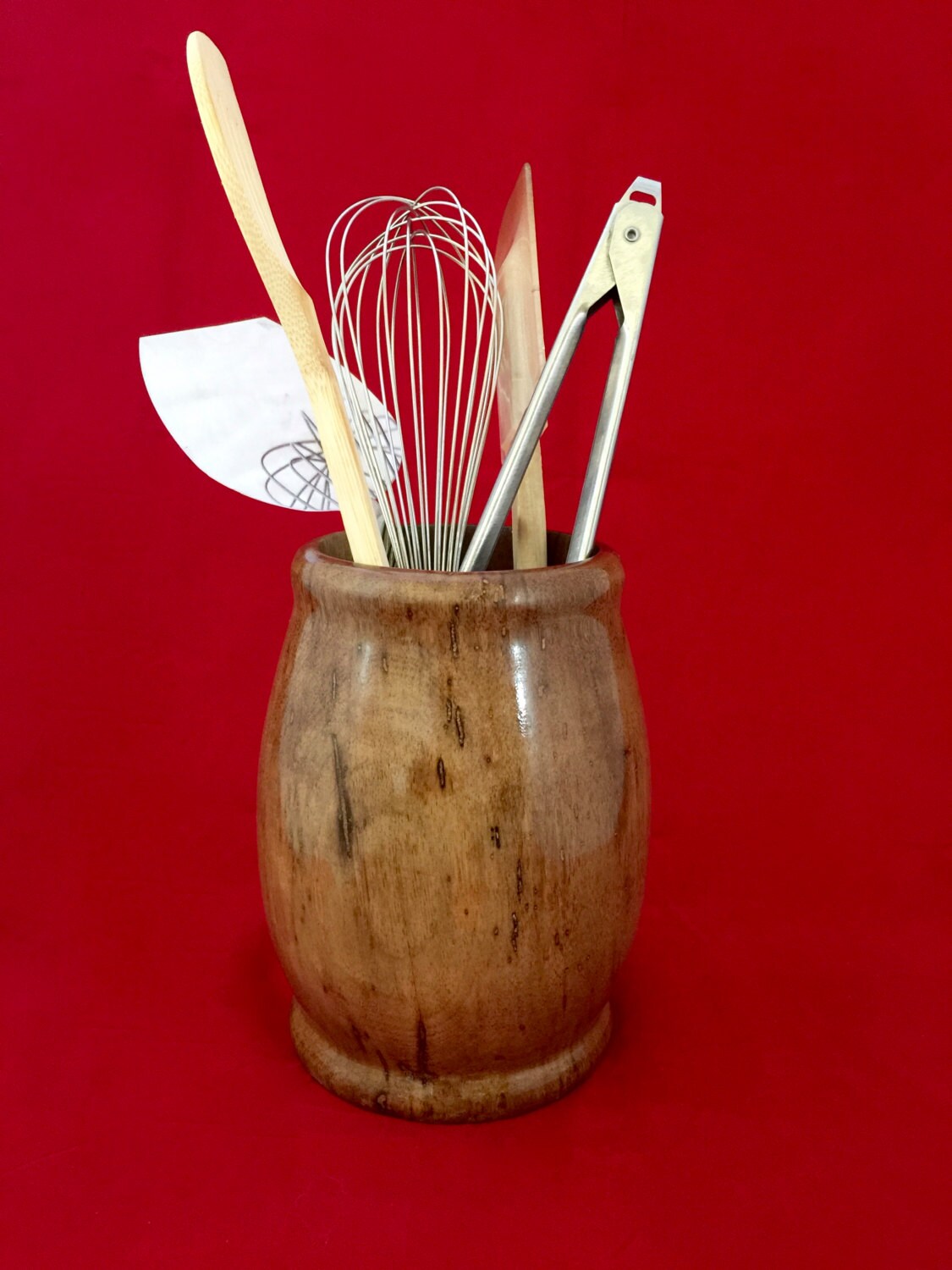Maple Kitchen Utensil Jar SP16