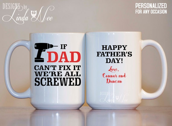 Download Personalized Coffee Mug Happy Father's Day by ...