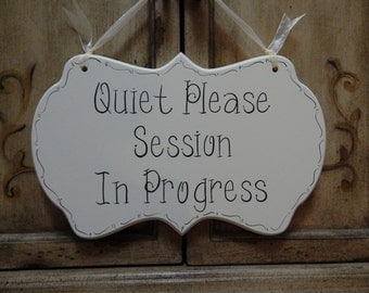 Spa/Quiet Chalkboard. Spa Sign. Quiet Sign. Treatment in