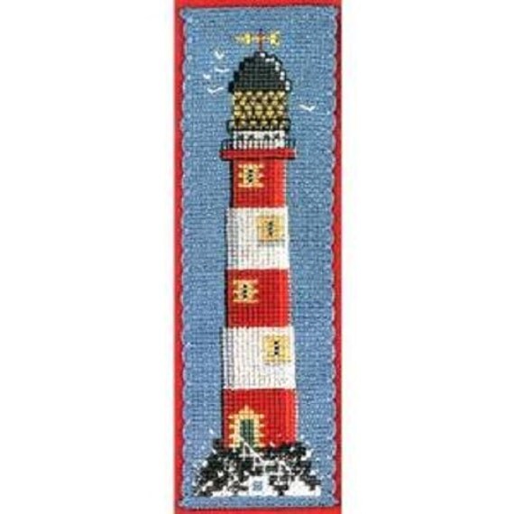 Lighthouse Bookmark Cross Stitch Kit Textile Heritage