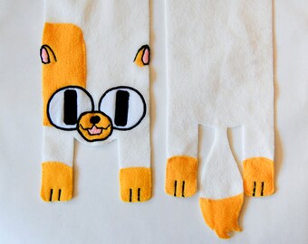 Cake the Cat from Adventure Time Scarf for Cosplay or Everyday