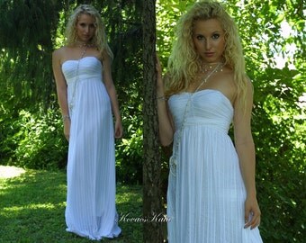 Ethereal Grecian Goddess Wedding Gown - Helena