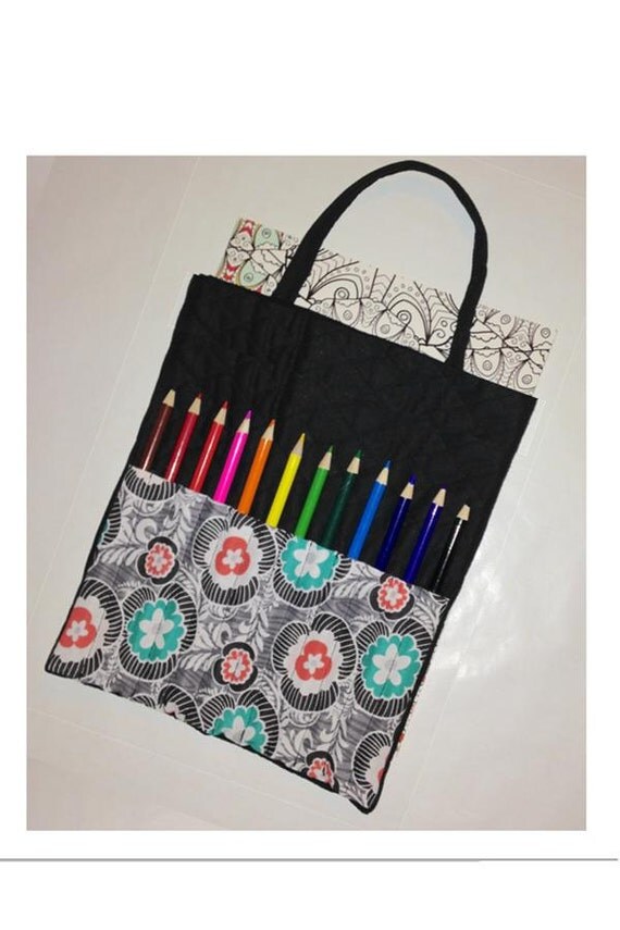 Adult Coloring Book Tote Bag