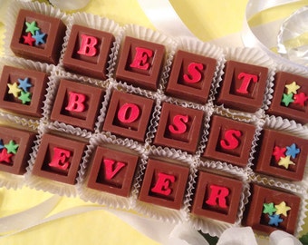 Happy Boss's Day Chocolates - Best Boss Ever