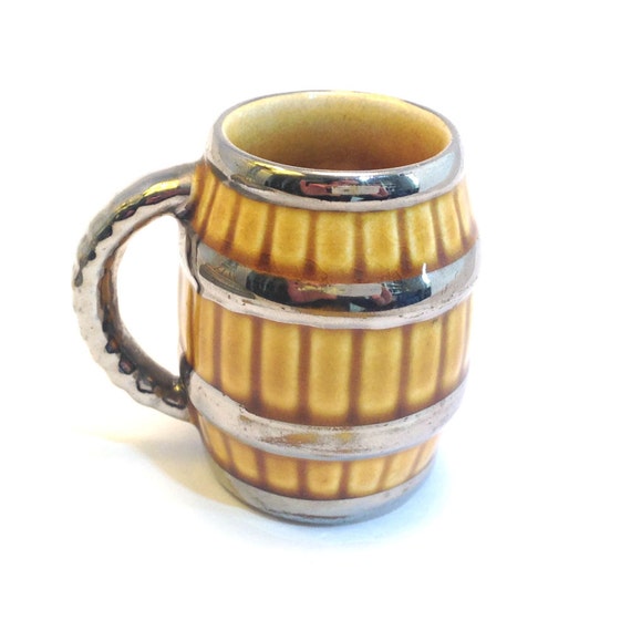 Wade Small Beer Barrel Shaped Tankard Wade Beer Barrel