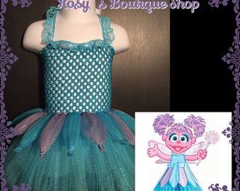 Size 0-12M Ready to ship, Abby cadabby inspired tutu dress, Ready to ship tutu dress,Halloween tutu costume, Birthday tutu dress, Abby cadab
