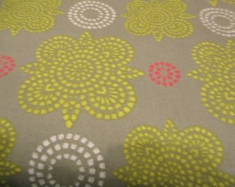 Wide Backing Quilting Weight 54" Wide Backing Impressions Fall II Taj Green designed by Ty Pennington for Free Spirit 1 yard
