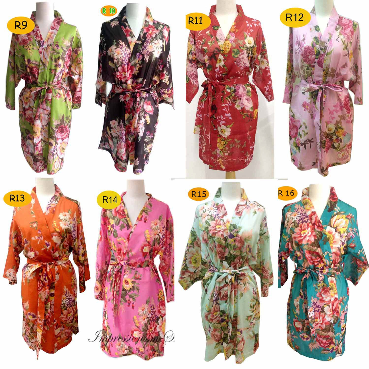 Flower girls Robe For Junior Child Kid Bridesmaids 113