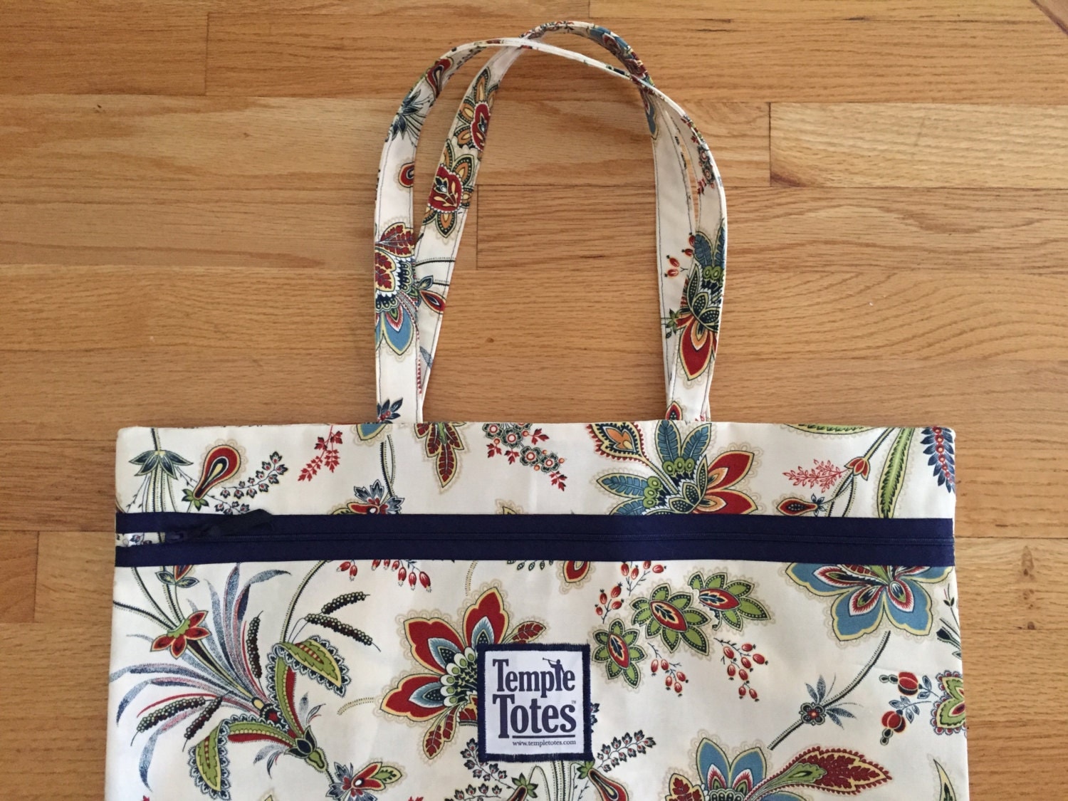 TempleTotes LDS Temple Bag Jacobean Navy