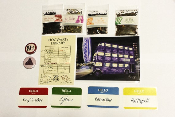 Harry Potter Fandom Holiday Gift Bundle by Black Out Art