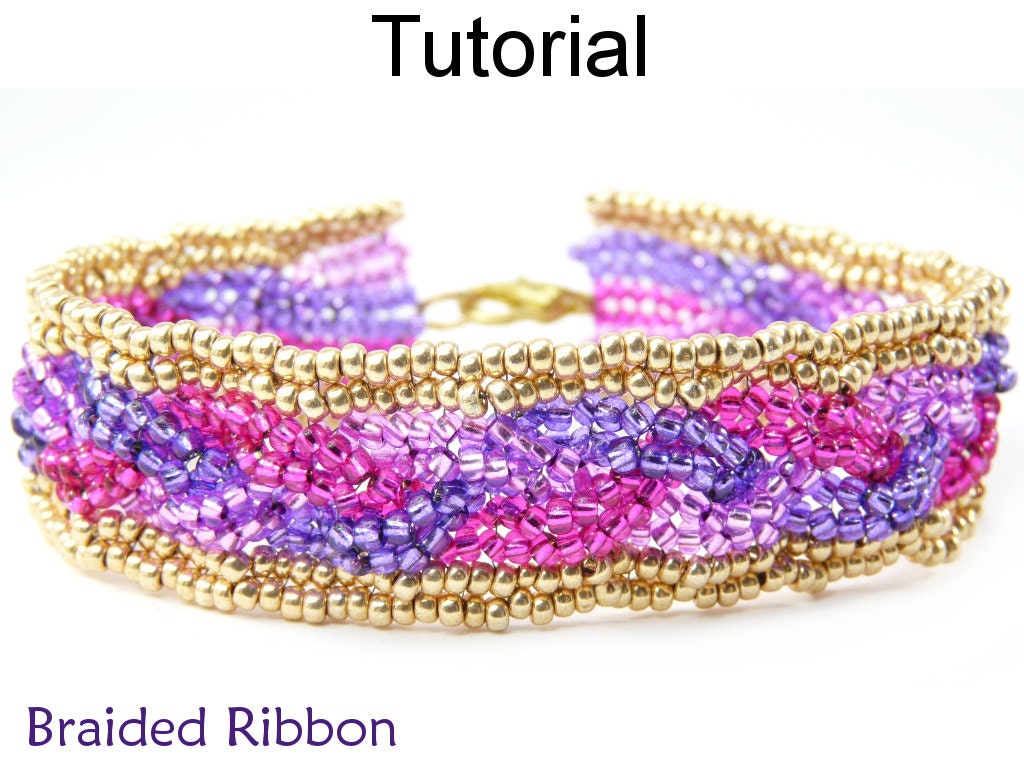 Beading Tutorial Bracelet Herringbone Stitch Simple Bead