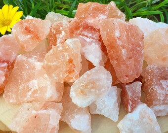 Himalayan Salt Rocks - Himalayan Crystals - Pure Himalayan Pink Salt Rocks - Detox Salt Rocks - Organic Natural Bath Salts - Salt Crystals