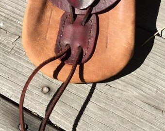 Leather Belt Pouch - HABLINGBO