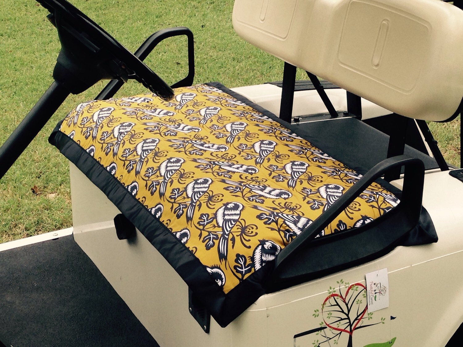 Golf Cart Seat Cover by PrettifulCovers on Etsy
