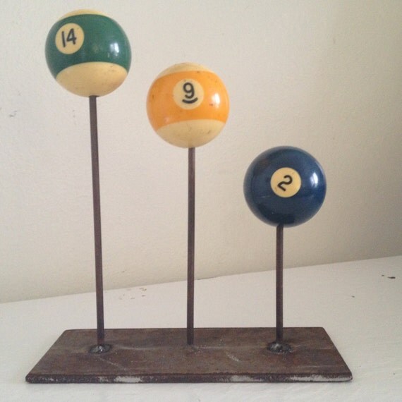 vintage pool balls in stand decorative vintage pool balls in stand decorative