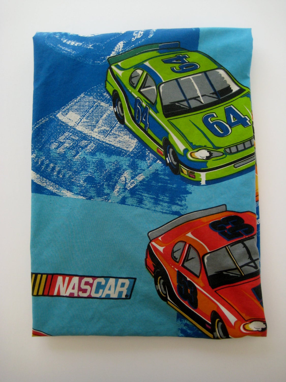 Nascar Race Car Bedding TWIN Fitted Sheet Kids Bedding Boy