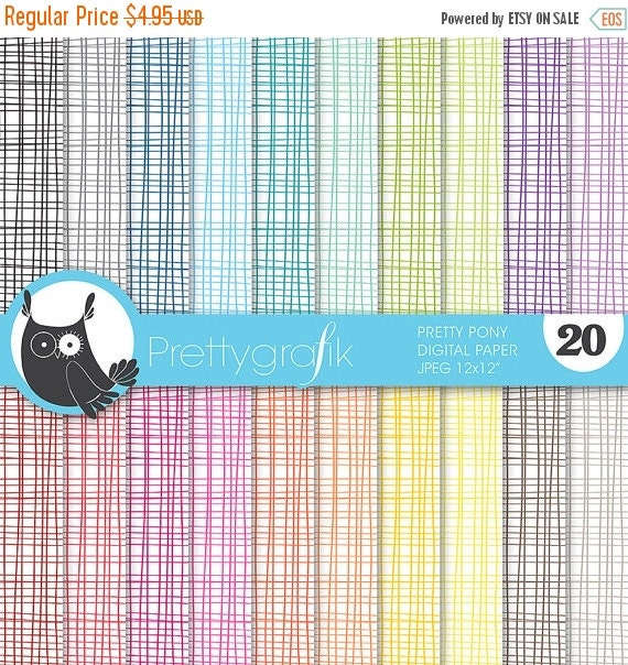 80% OFF SALE string cross hatch digital paper, commercial use, scrapbook papers, background - PS630 Il_570xn